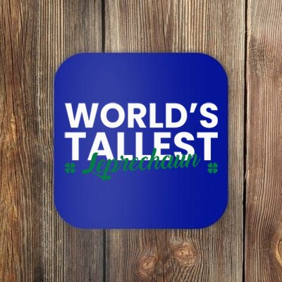 Worlds Tallest Leprechaun St Patricks Day Gift Coaster