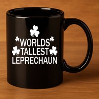 World's Tallest Leprechaun 11oz C Handle Ceramic Mug