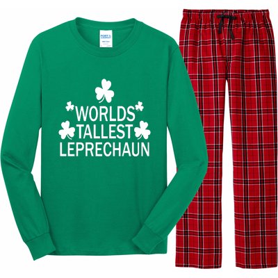 World's Tallest Leprechaun Long Sleeve Pajama Set