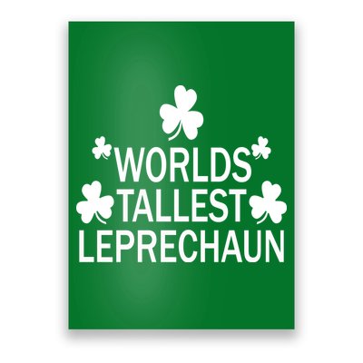 World's Tallest Leprechaun Poster