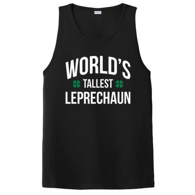 Worlds Tallest Leprechaun St Patricks Day Gift PosiCharge Competitor Tank