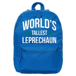 Worlds Tallest Leprechaun St Patricks Day Gift 16 in Basic Backpack