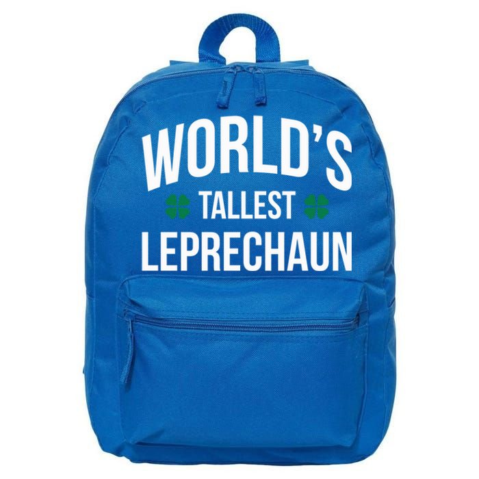 Worlds Tallest Leprechaun St Patricks Day Gift 16 in Basic Backpack