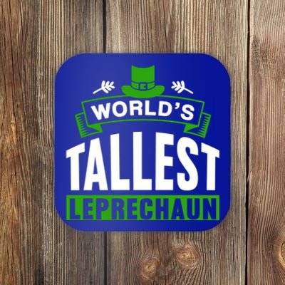 World's Tallest Leprechaun Ireland St Patricks Day Irish Gift Coaster