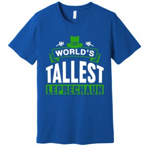 World's Tallest Leprechaun Ireland St Patricks Day Irish Gift Premium T-Shirt