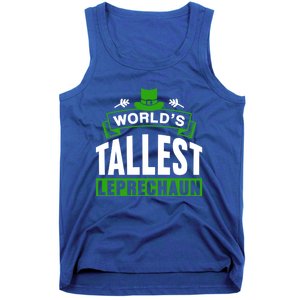 World's Tallest Leprechaun Ireland St Patricks Day Irish Gift Tank Top