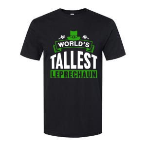 World's Tallest Leprechaun Ireland St Patricks Day Irish Gift Softstyle CVC T-Shirt