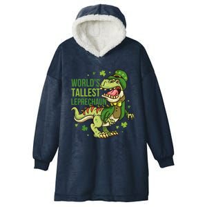 Worlds Tallest Leprechaun Gift Hooded Wearable Blanket