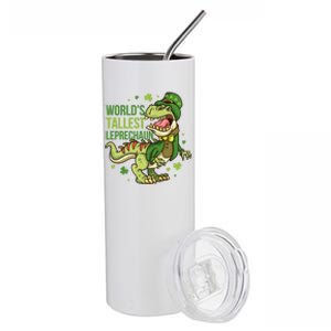 Worlds Tallest Leprechaun Gift Stainless Steel Tumbler