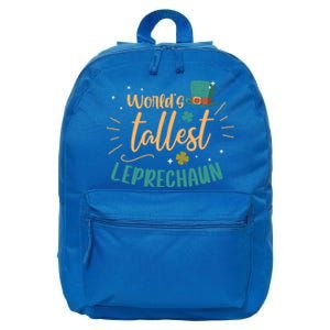 World's Tallest Leprechaun Irish St Patricks Day Birthday Great Gift 16 in Basic Backpack