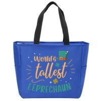 World's Tallest Leprechaun Irish St Patricks Day Birthday Great Gift Zip Tote Bag