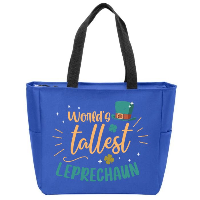 World's Tallest Leprechaun Irish St Patricks Day Birthday Great Gift Zip Tote Bag