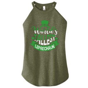 WorldS Tallest Leprechaun For A Irish St PatrickS Day Women's Perfect Tri Rocker Tank