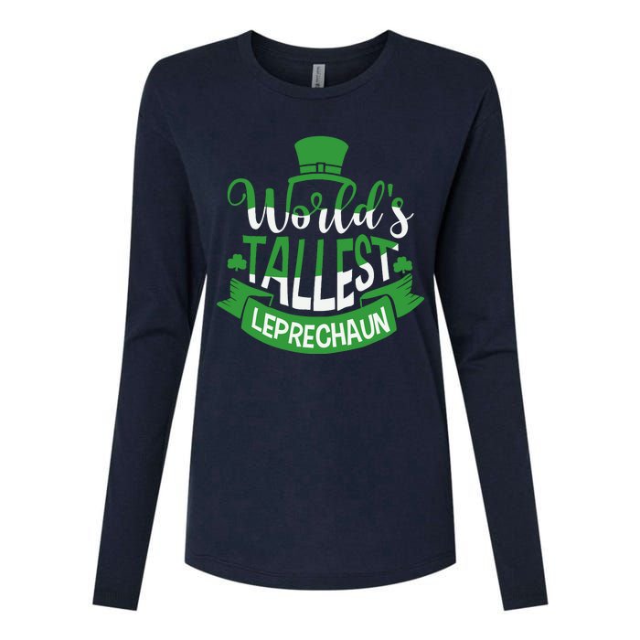 WorldS Tallest Leprechaun For A Irish St PatrickS Day Womens Cotton Relaxed Long Sleeve T-Shirt