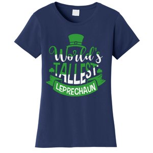 WorldS Tallest Leprechaun For A Irish St PatrickS Day Women's T-Shirt