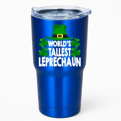 World's Tallest Leprechaun Funny Green St Patricks Day Funny Gift Funny Gift Tumbler