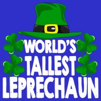 World's Tallest Leprechaun Funny Green St Patricks Day Funny Gift Funny Gift Womens T-Shirt