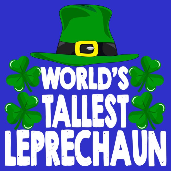 World's Tallest Leprechaun Funny Green St Patricks Day Funny Gift Funny Gift Womens T-Shirt