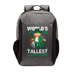 World's Tallest Leprechaun Funny St Patricks Day Vector Backpack