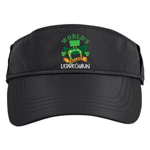 World's Tallest Leprechaun Funny St Patricks Day Adult Drive Performance Visor