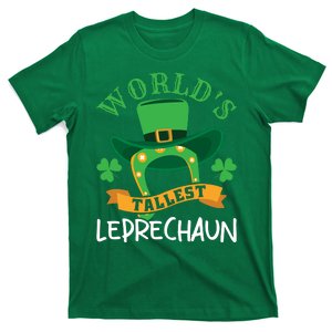 World's Tallest Leprechaun Funny St Patricks Day T-Shirt