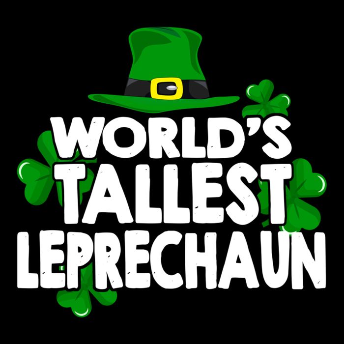 World's Tallest Leprechaun Funny Green St Patricks Day Funny Gift Impact Tech Backpack
