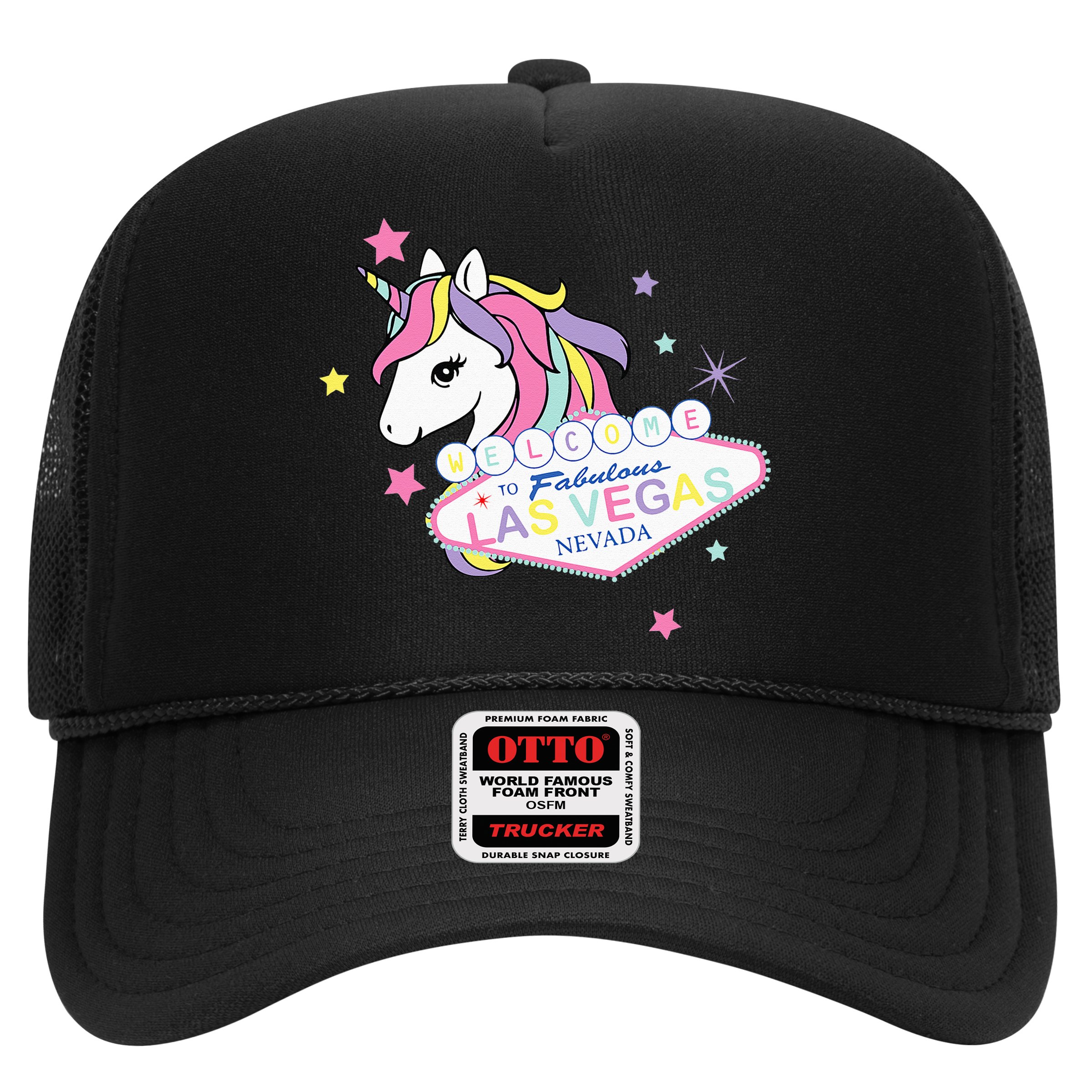 Welcome to Las Vegas Fabulous Magical Unicorn Souvenir Sign Hat