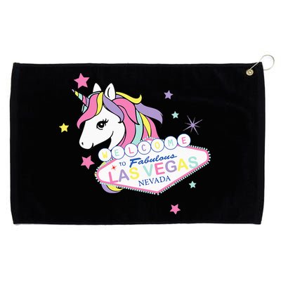 Welcome to Las Vegas Fabulous Magical Unicorn Souvenir Sign Grommeted Golf Towel