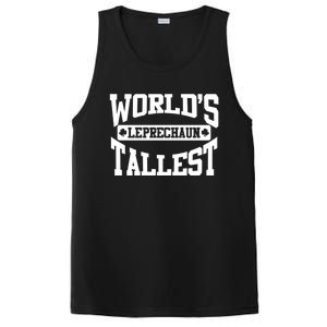 World's Tallest Leprechaun Funny St Patricks Day Gift PosiCharge Competitor Tank