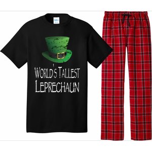 World's Tallest Leprechaun Funny St Patrick's Day Great Gift Pajama Set