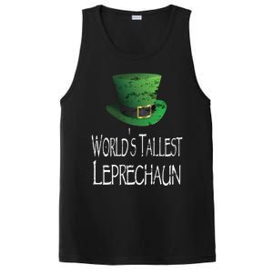 World's Tallest Leprechaun Funny St Patrick's Day Great Gift PosiCharge Competitor Tank