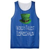 World's Tallest Leprechaun Funny St Patrick's Day Great Gift Mesh Reversible Basketball Jersey Tank