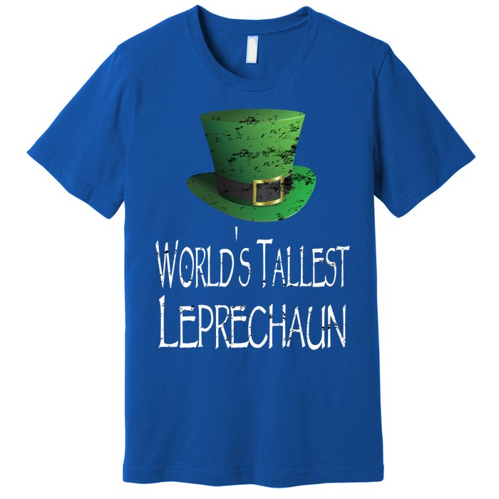 World's Tallest Leprechaun Funny St Patrick's Day Great Gift Premium T-Shirt