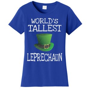 World's Tallest Leprechaun Funny St Patrick's Day Gift Women's T-Shirt