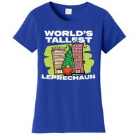 World's Tallest Leprechaun Funny St Patrick's Day Gift Women's T-Shirt