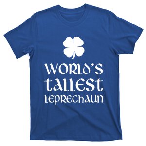 World's Tallest Leprechaun Funny St Patrick's Day Funny Gift T-Shirt