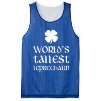 World's Tallest Leprechaun Funny St Patrick's Day Funny Gift Mesh Reversible Basketball Jersey Tank