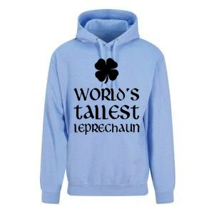 World's Tallest Leprechaun Funny St Patrick's Day Funny Gift Unisex Surf Hoodie