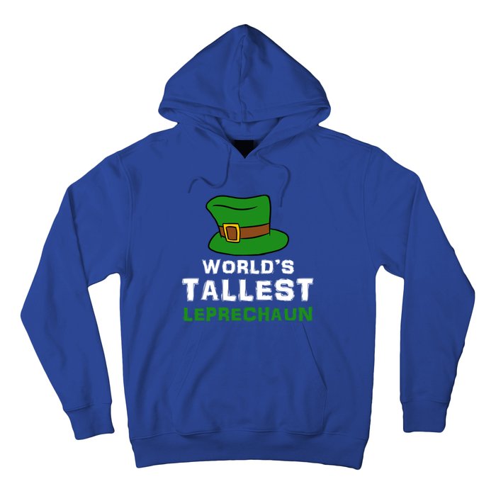 World's Tallest Leprechaun Green Top Hat St Patricks Humor Meaningful Gift Hoodie