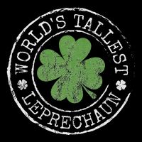WorldS Tallest Leprechaun Funny Clovers St PatrickS Day Apron