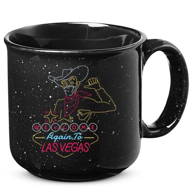 Welcome To Las Vegas Again Neon Sign 15oz Campfire Ceramic Mug