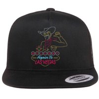 Welcome To Las Vegas Again Neon Sign Flatbill Hat