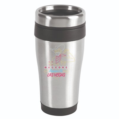 Welcome To Las Vegas Again Neon Sign 16oz Travel Tumbler
