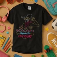Welcome To Las Vegas Again Neon Sign Kids T-Shirt