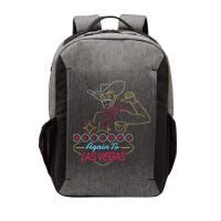Welcome To Las Vegas Again Neon Sign Vector Backpack