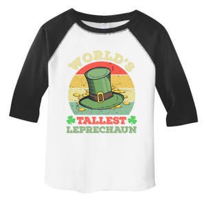 World's Tallest Leprechaun Irish Funny St Patricks Day Great Gift Toddler Fine Jersey T-Shirt