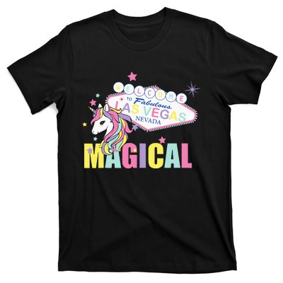 Welcome to Las Vegas Magical Unicorn Tee T-Shirt