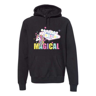 Welcome to Las Vegas Magical Unicorn Tee Premium Hoodie