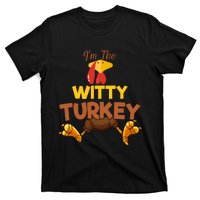 Witty Turkey Matching Family Group Thanksgiving Gifts  T-Shirt