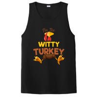 Witty Turkey Matching Family Group Thanksgiving Gifts  PosiCharge Competitor Tank